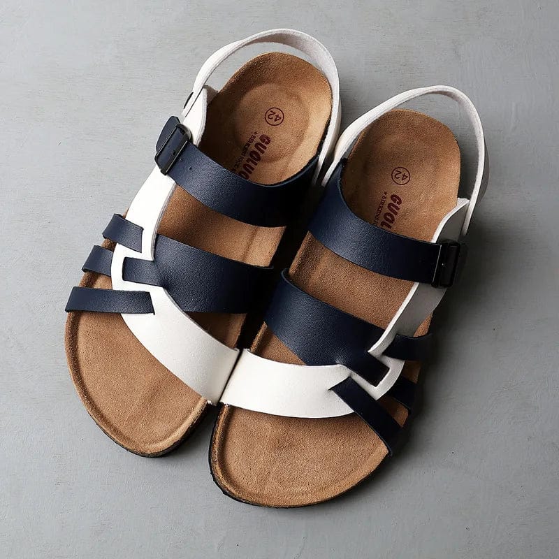 Women's Comfort Sandals Chic Suede-Like Slip On Everyday Casual
