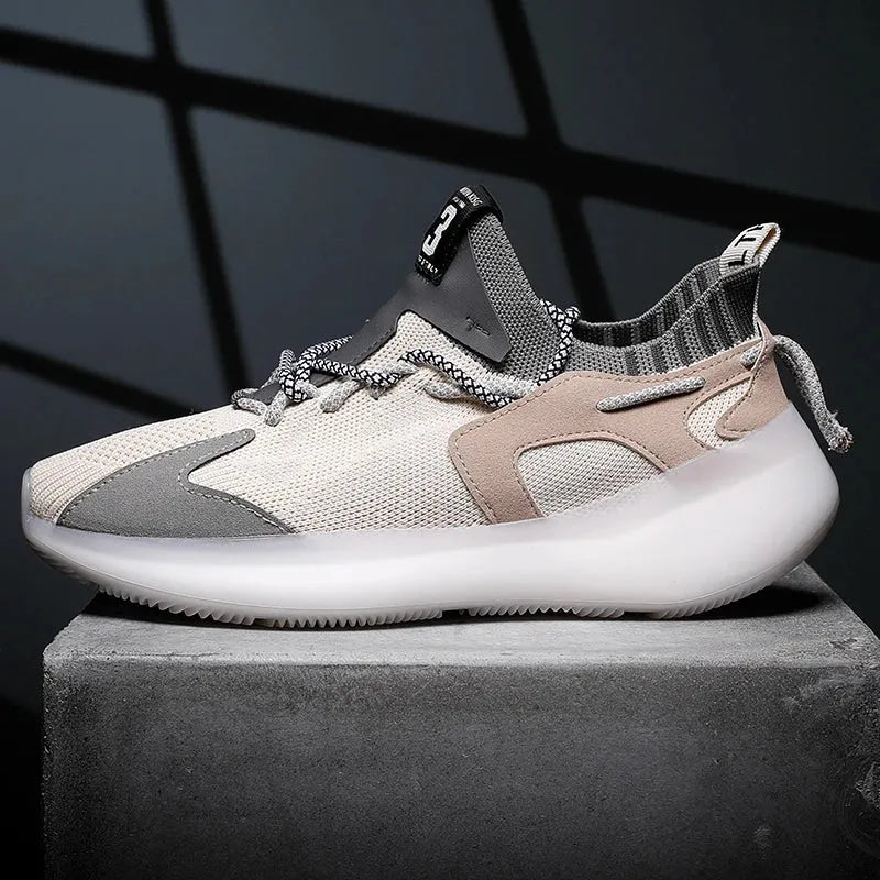 Orthopedic Sneaker Mesh Lace-Up Lightweight Casual Everyday Comfortable Walking Shoe