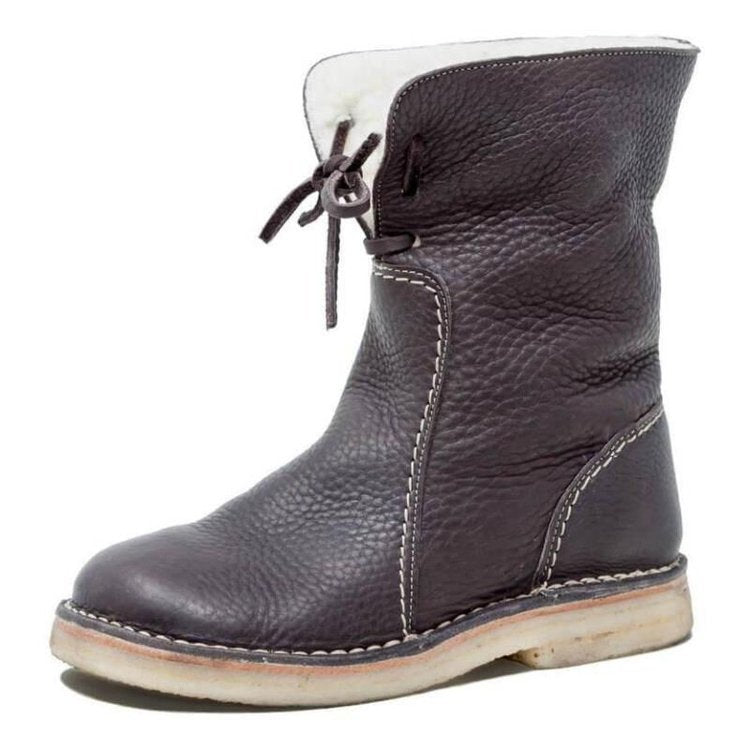 Women's Waterproof Boots Wool Lined Warm Winter Casual Everyday