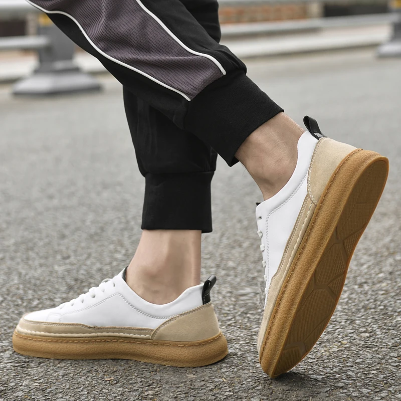 Derby Lace-Up Shoes Rubber Sole Casual Formal Office Work Everyday