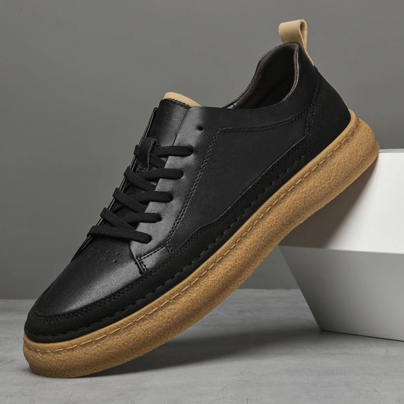 Derby Lace-Up Shoes Rubber Sole Casual Formal Office Work Everyday