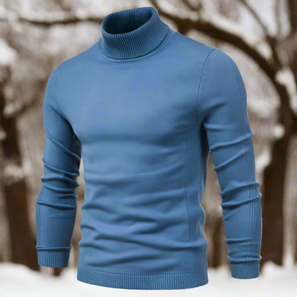 Men's Turtleneck Sweater Soft Comfortable Everyday Casual Wear