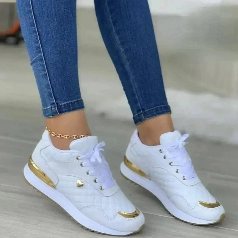 Women's Platform Sneakers Casual Everyday Trainers Comfortable Lightweight
