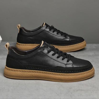 Derby Lace-Up Shoes Rubber Sole Casual Formal Office Work Everyday