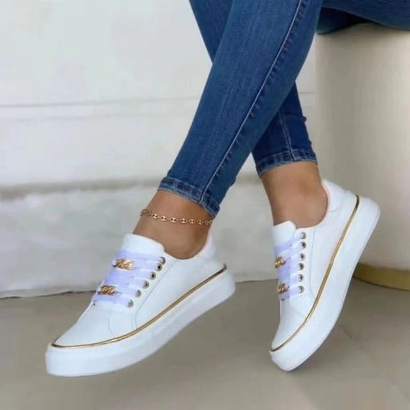 Women's Casual Sneakers Stylish Trainers Comfortable Everyday Shoes