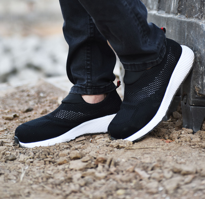 Men's Work Sneakers Safety Shoes Slip Resistant Comfortable Everyday