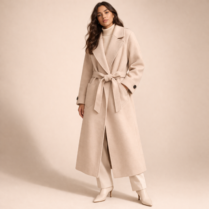 Women's Trench Coat Modern Elegant Tailored Fit Casual Formal Occasions