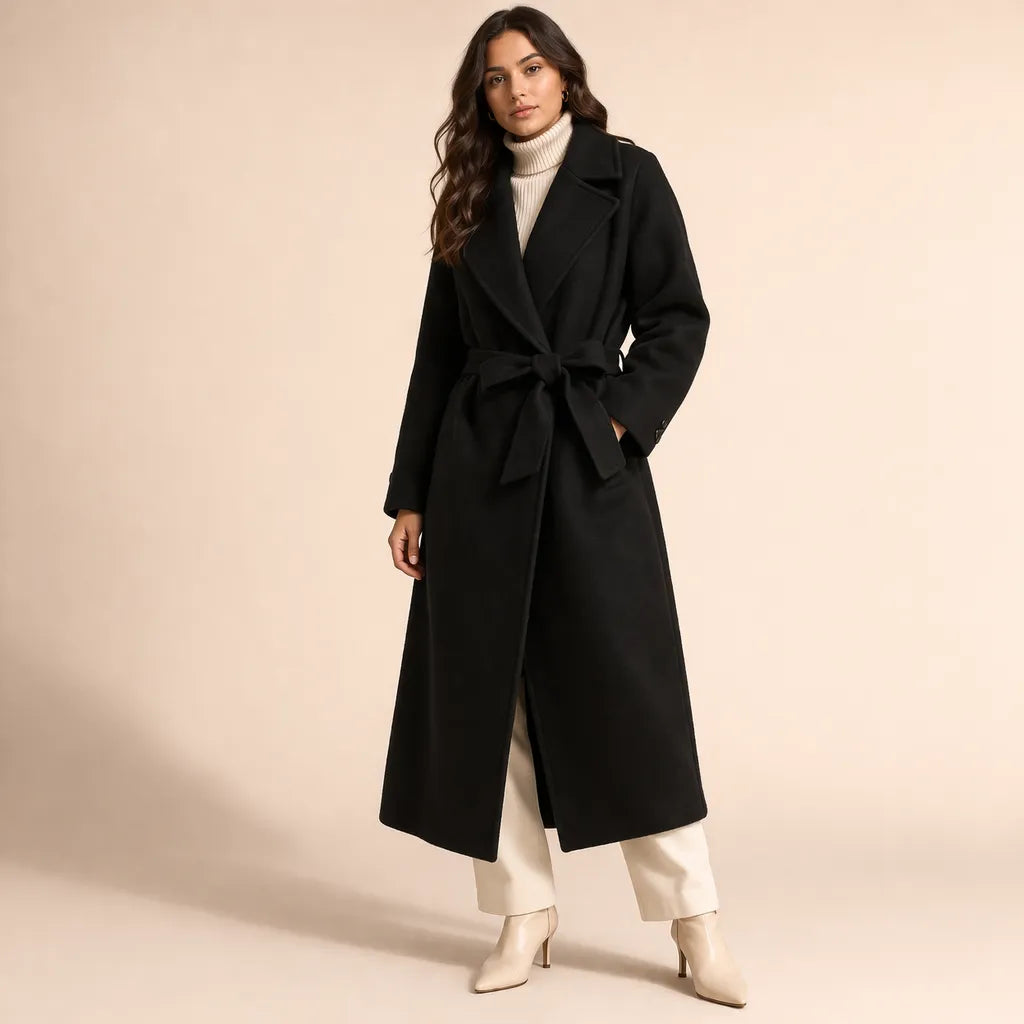 Women's Trench Coat Modern Elegant Tailored Fit Casual Formal Occasions