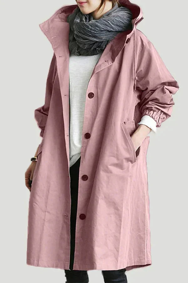 Women's Waterproof Raincoat Adjustable Fit Stylish Outdoor Weather Protection