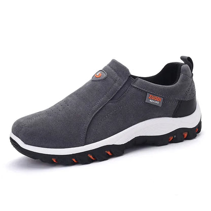 Men's Slip On Hiking Shoes Lightweight Tread Sole Everyday Walking