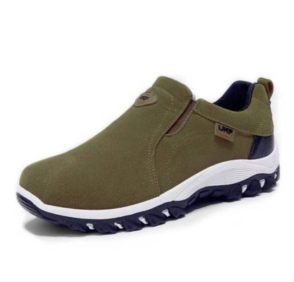 Men's Slip On Hiking Shoes Lightweight Tread Sole Everyday Walking
