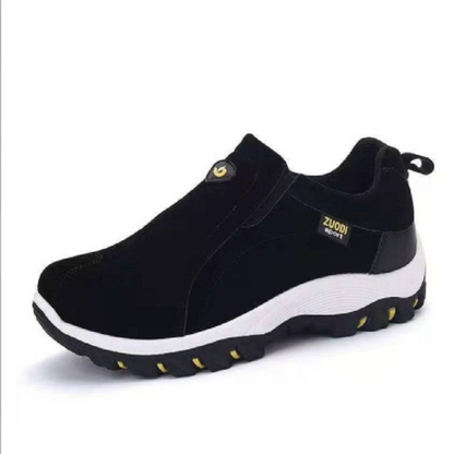 Men's Slip On Hiking Shoes Lightweight Tread Sole Everyday Walking