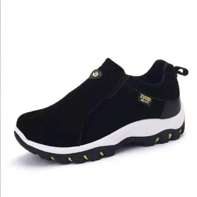 Men's Slip On Hiking Shoes Lightweight Tread Sole Everyday Walking