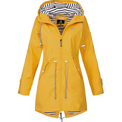 Waterproof Hooded Rain Jacket for Women