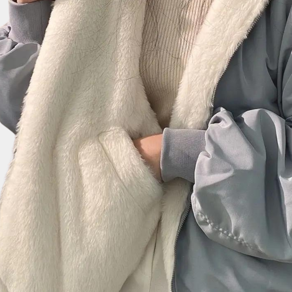 Women's Winter Coat Padded Hood Structured Warm Casual Everyday