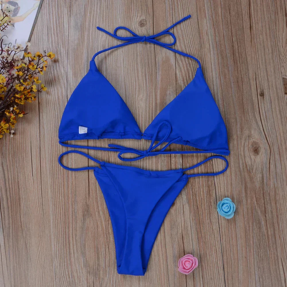 Women's Bikini Side Tied | Swimwear Set