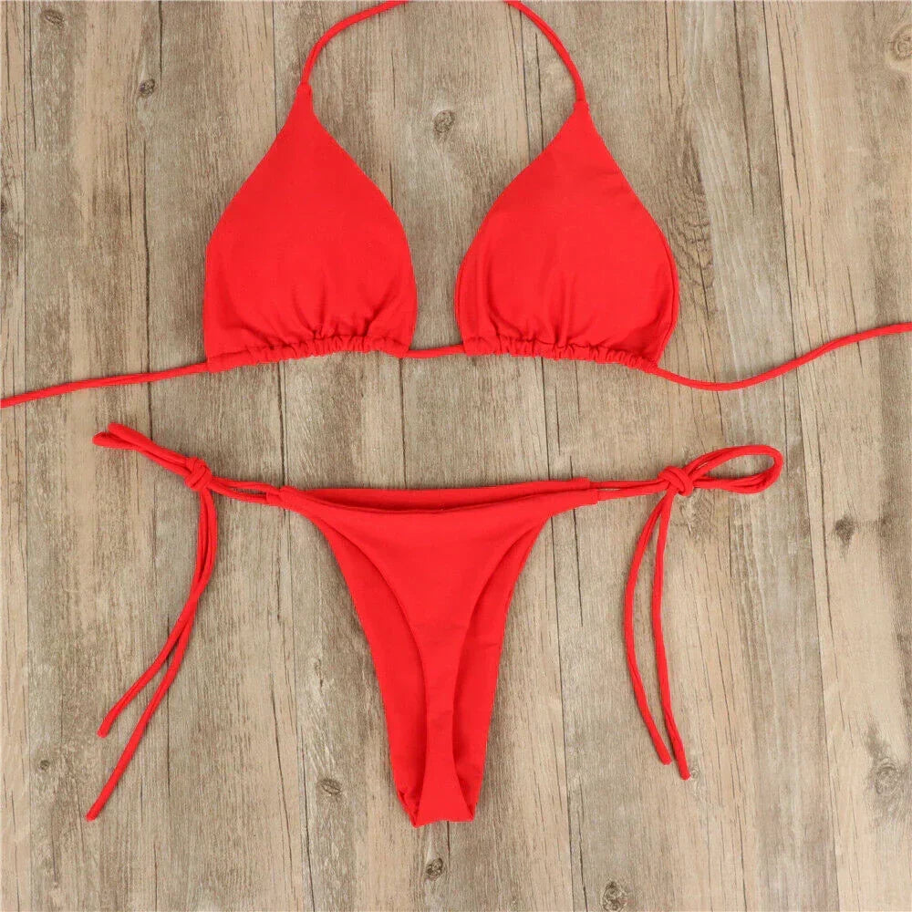 Women's Bikini Side Tied | Swimwear Set