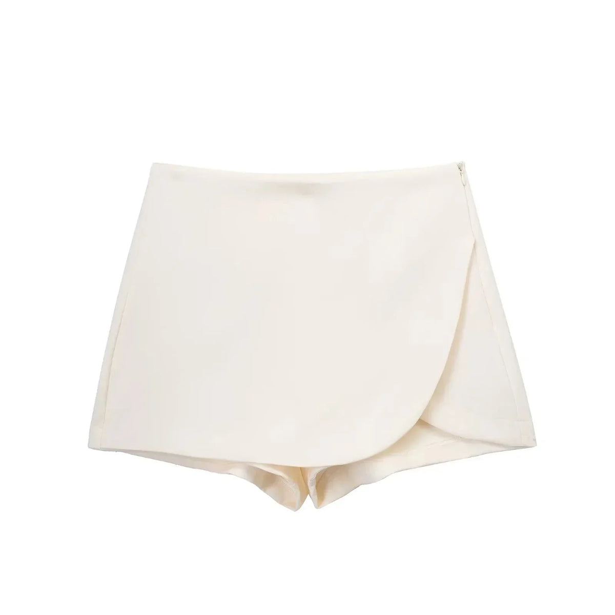 Women's Mini Skirt in Beige