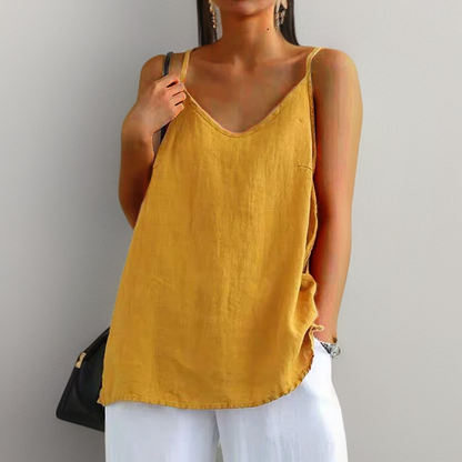 Women's Tank Top in Yellow
