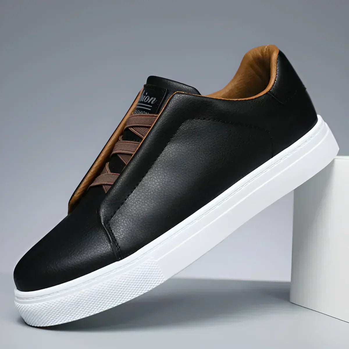 Men's Sneaker Shoes Casual Comfortable Everyday Trainers Black White Navy