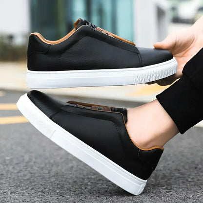 Men's Sneaker Shoes Casual Comfortable Everyday Trainers Black White Navy