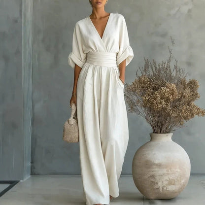 Sophia Merriweather women's jumpsuit in White