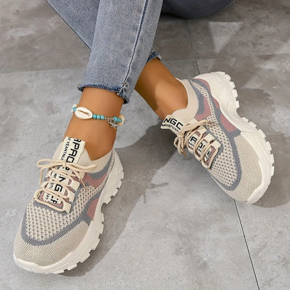 Women's Platform Shoes Sporty Casual Lightweight Everyday Trainers