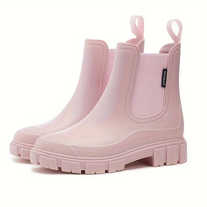 Women's Waterproof Chelsea Boots Slip-On Casual Everyday Ankle Boot