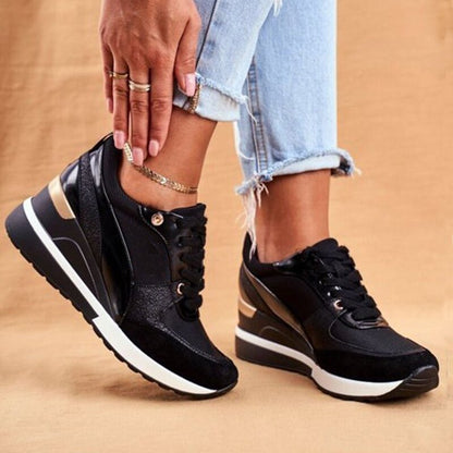 Women's Orthopedic Sneakers Platform Sole Supportive Everyday Trainers