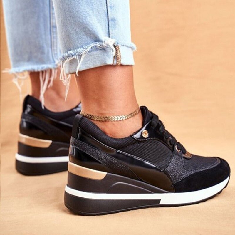 Women's Orthopedic Sneakers Platform Sole Supportive Everyday Trainers