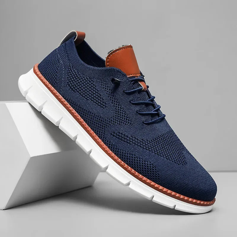 Men's Leather Shoes Breathable Comfort Everyday Casual Smart Formal