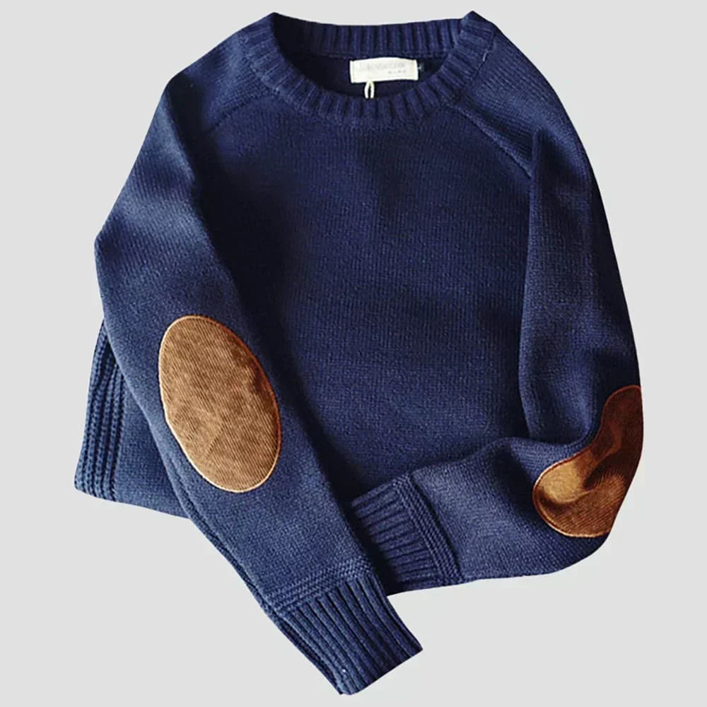 Men's Alpine Sweater Warm Knit Pullover Soft Comfortable Winter Jumper Classic Fit