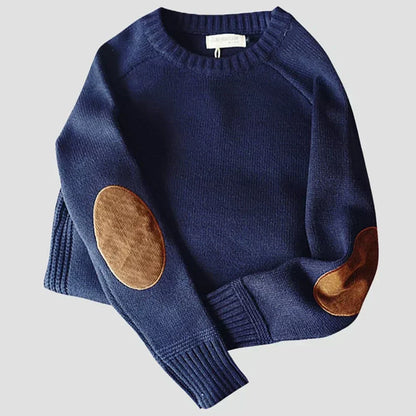 Men's Alpine Sweater Warm Knit Pullover Soft Comfortable Winter Jumper Classic Fit