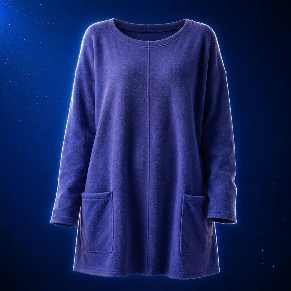 Women's Long Sweater Casual Modern Knit Top Comfortable Everyday