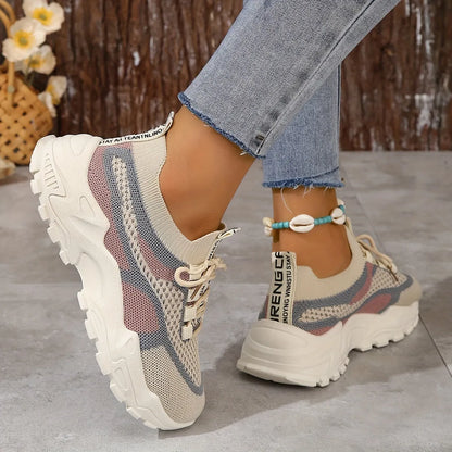 Women's Platform Shoes Sporty Casual Lightweight Everyday Trainers