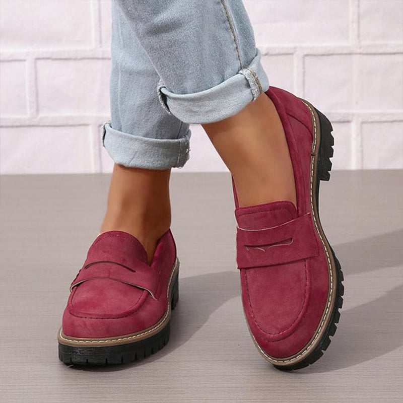Leather Loafers Men Casual Slip On Shoes Comfortable Everyday Wear