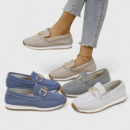 Women's Mesh Loafers Slip On Comfortable Casual Everyday Shoes