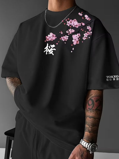 Hiro men's t-shirt in Black
