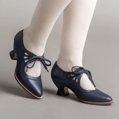 Orthopedic Leather Heeled Sandals Angela Comfort Casual Everyday Shoes