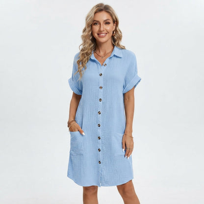 Emilia Weston women's mini dress in Blue