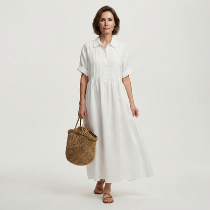 Harper Sutton women's maxi dress in White