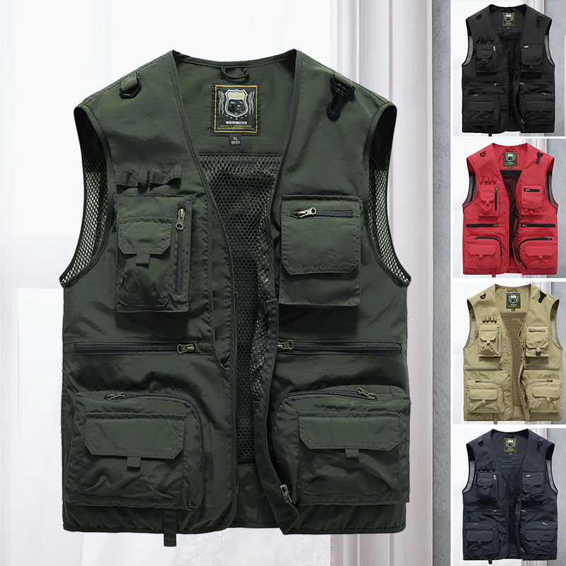 Tactical Vest Lightweight Durable Outdoor Adventure Gear Adjustable Straps