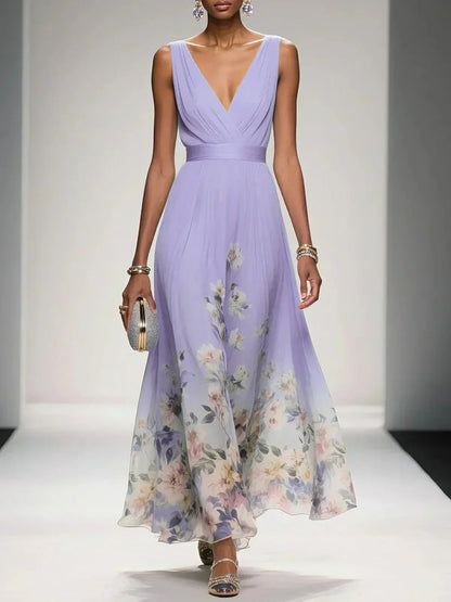 Harper women's dress in Purple
