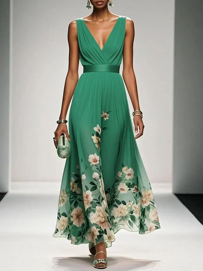 Harper women's dress in Green