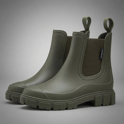 Women's Waterproof Chelsea Boots Slip-On Casual Everyday Ankle Boot