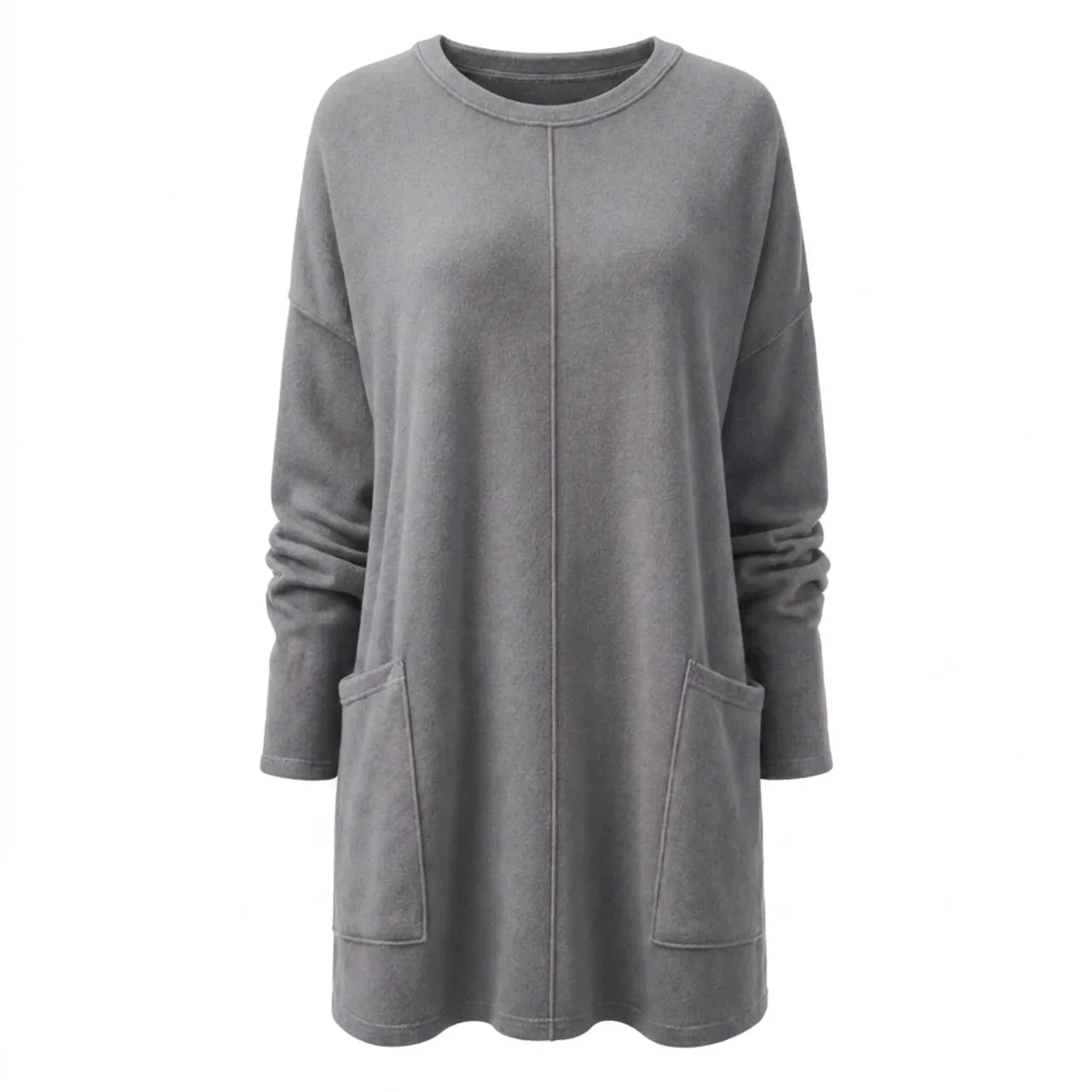 Women's Long Sweater Casual Modern Knit Top Comfortable Everyday