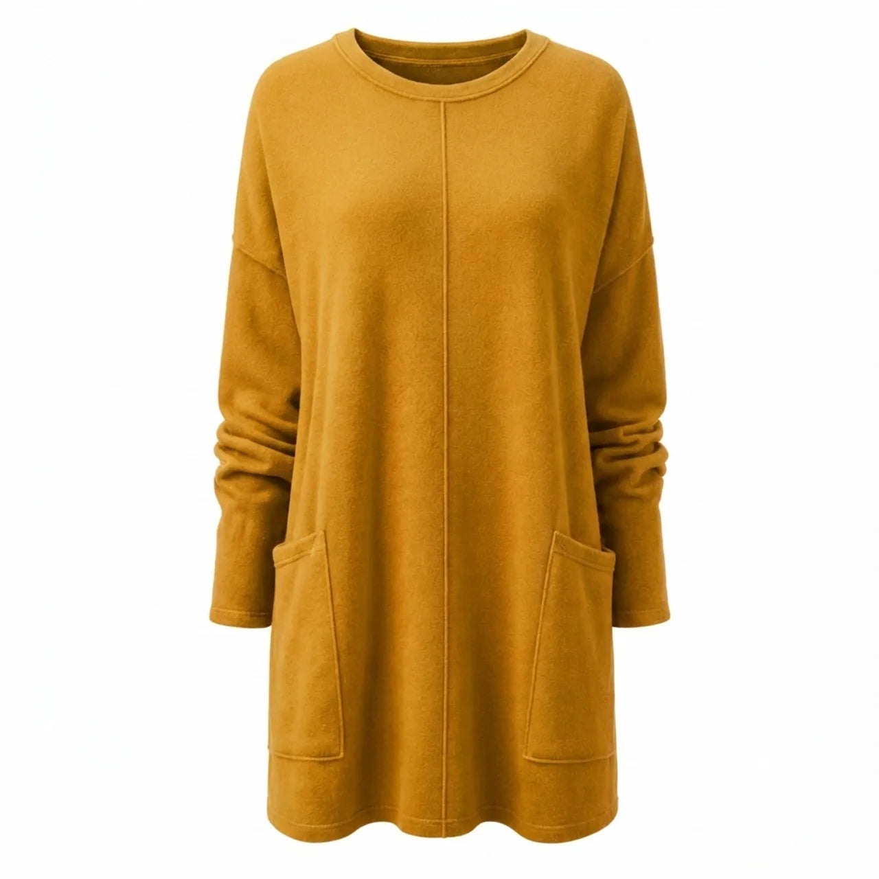 Women's Long Sweater Casual Modern Knit Top Comfortable Everyday