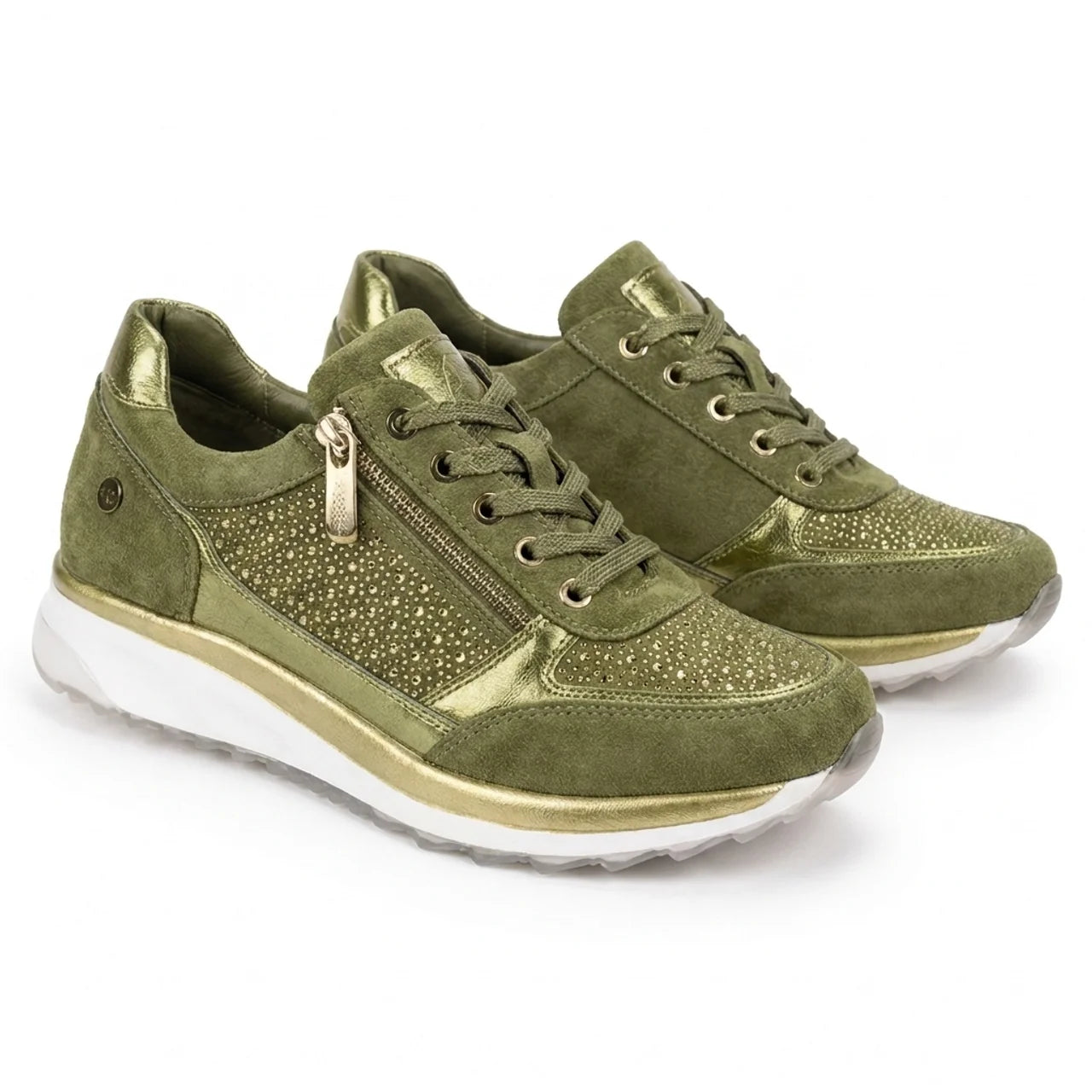Women's Orthopedic Shoes with Zip Side Comfortable Everyday Sneakers