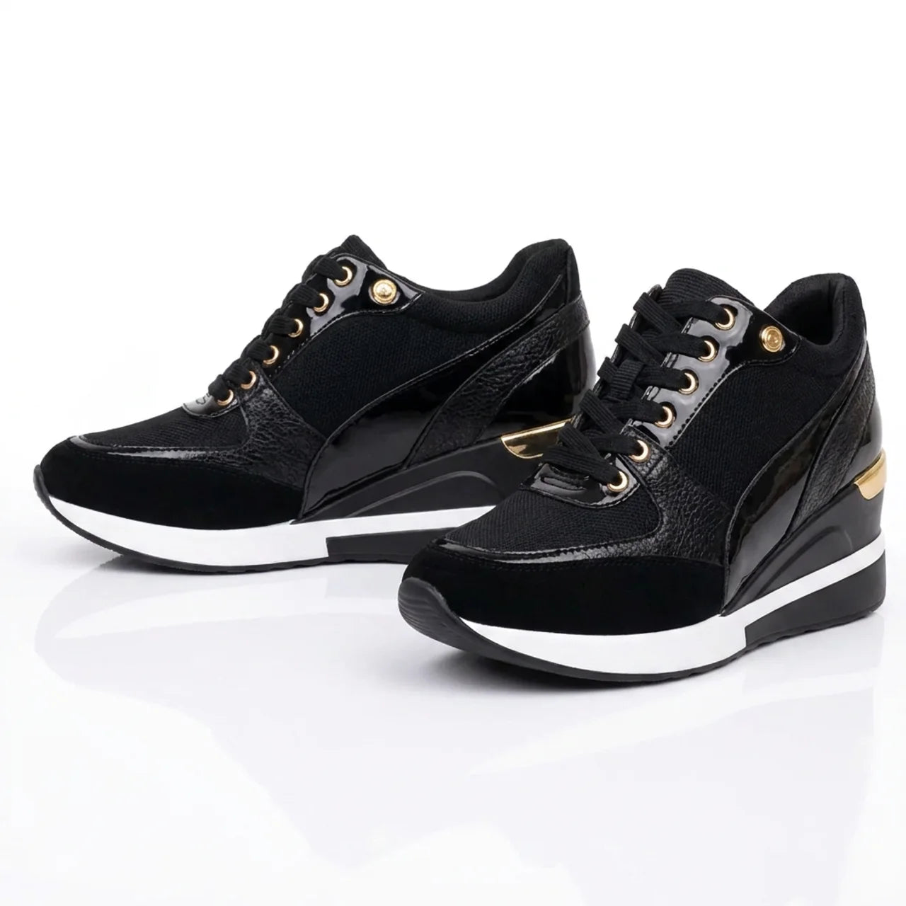 Women's Orthopedic Sneakers Platform Sole Supportive Everyday Trainers