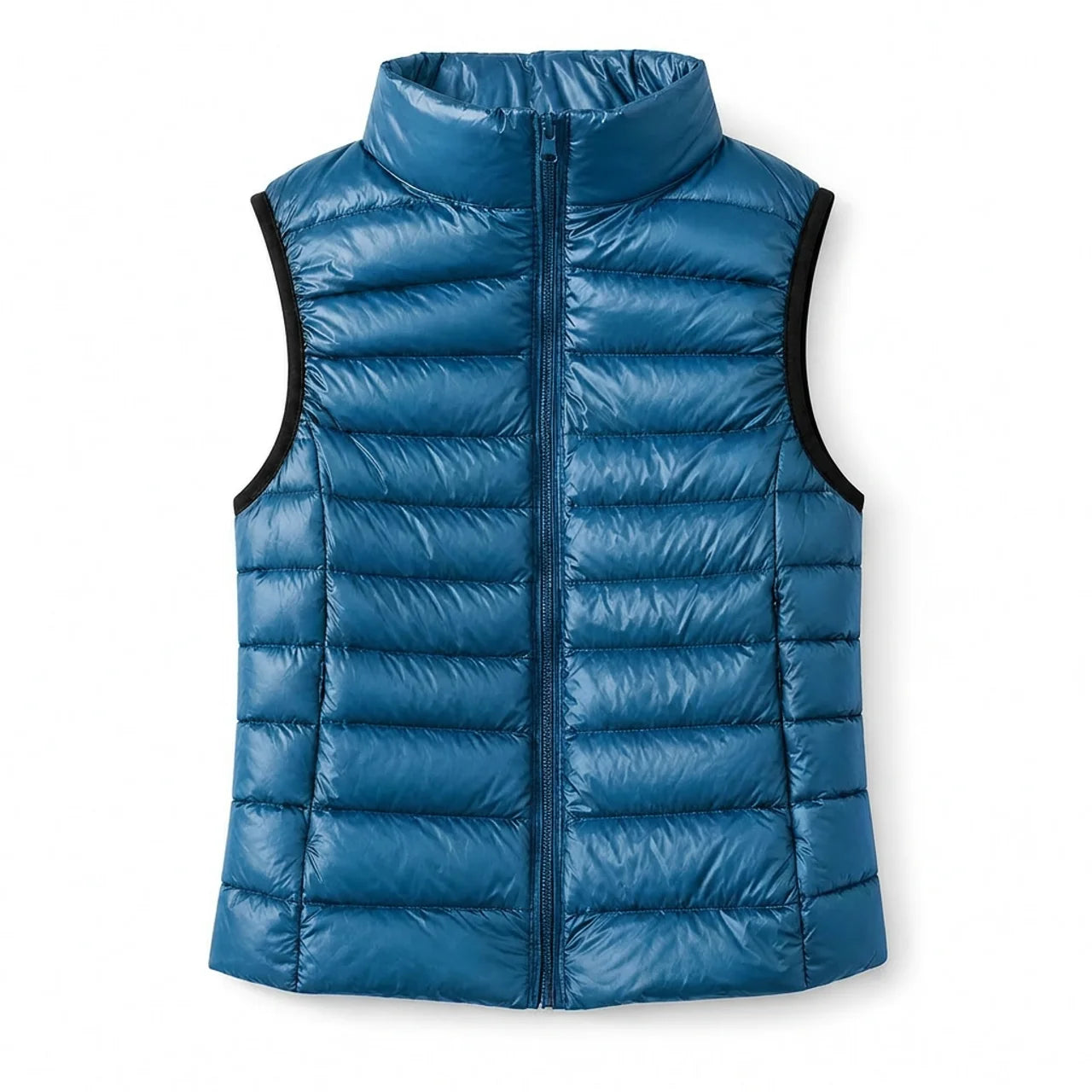 Women's Sleeveless Puffer Vest Lightweight Warm Quilted Gilet Layering